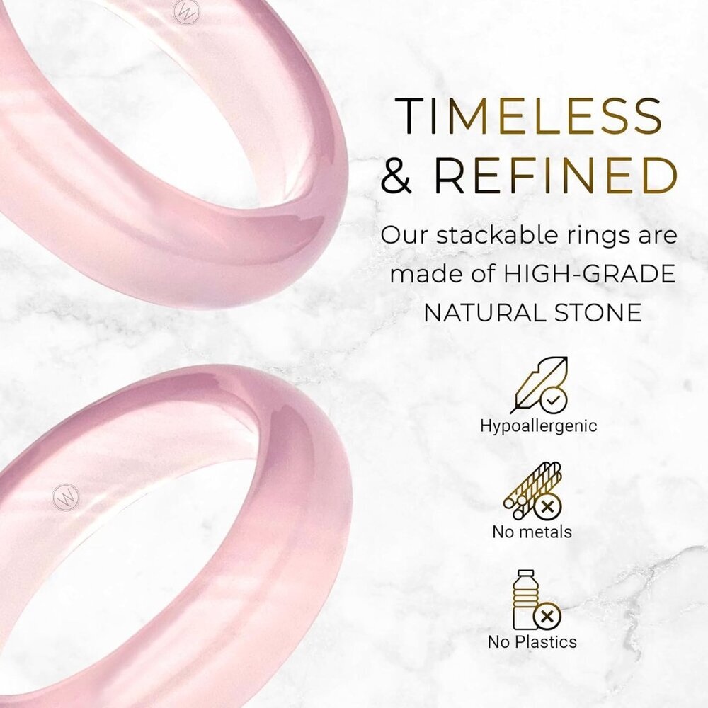 Stone Ring Collection, Stacking Rings For Women &… - image 3